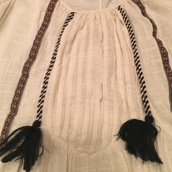 Anthropologie ONE SEPTEMBER boho tank top Sz. Sm - Picture 4 of 6